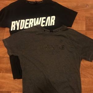 Lot of 2 ryderwear tees